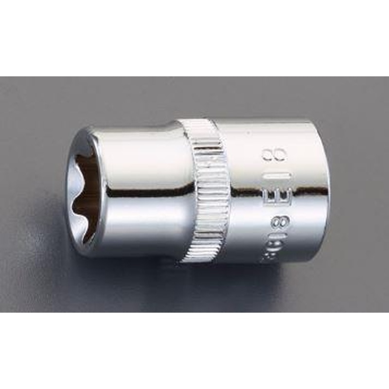 エスコ EA617DY-216 1/2”DRxE16［Hexlobe]ソケット 1個（ご注文単位1個）【直送品】
