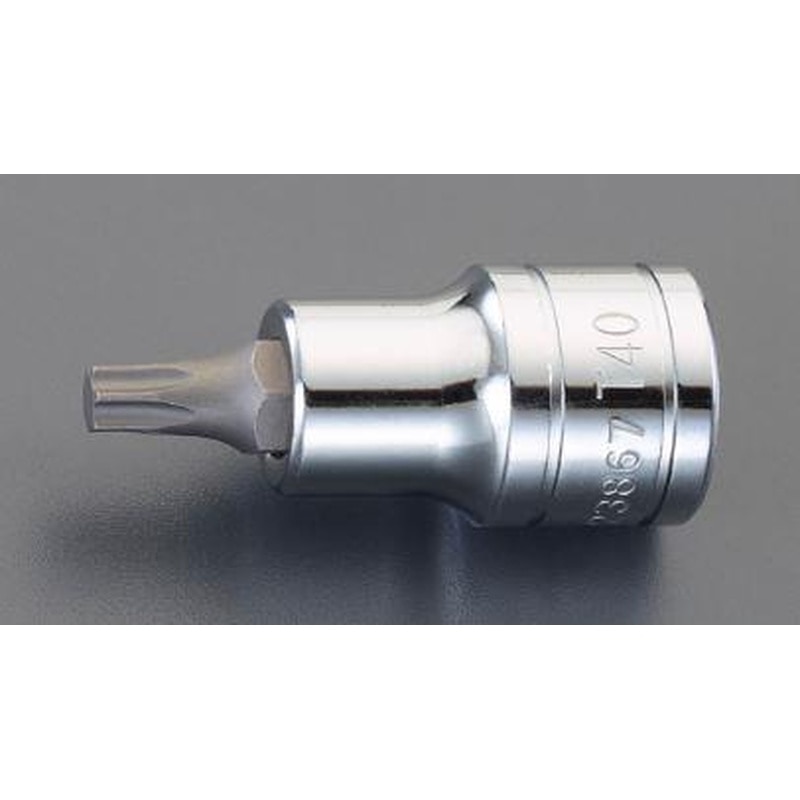 エスコ EA617DZ-545 1/2”DRxT45［Hexlobe]ビットソケット 1個（ご注文単位1個）【直送品】