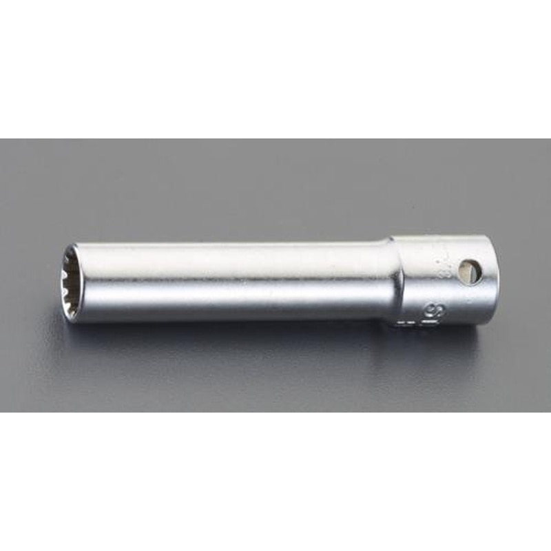 エスコ EA617YP-212 3/8”DRx7/16”スプラインソケット 1個（ご注文単位1個）【直送品】