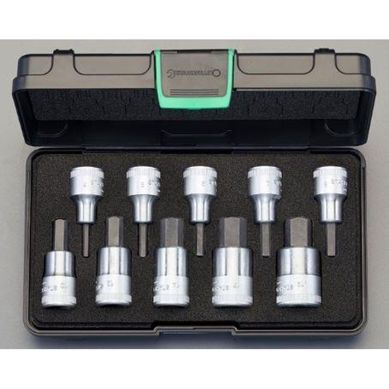 エスコ EA617ZL-1 1/2”DR/4-17mm［INHEX]ビットソケット 1個（ご注文単位1個）【直送品】