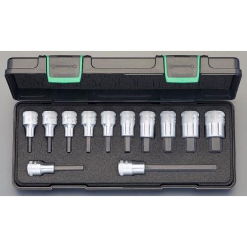 エスコ EA617ZL-2 1/2”DR/4-19mm［INHEX]ビットソケット 1個（ご注文単位1個）【直送品】