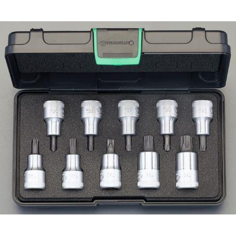 エスコ EA617ZT-1 1/2”DR/T20-T60［Torx]ビットソケット 1個（ご注文単位1個）【直送品】