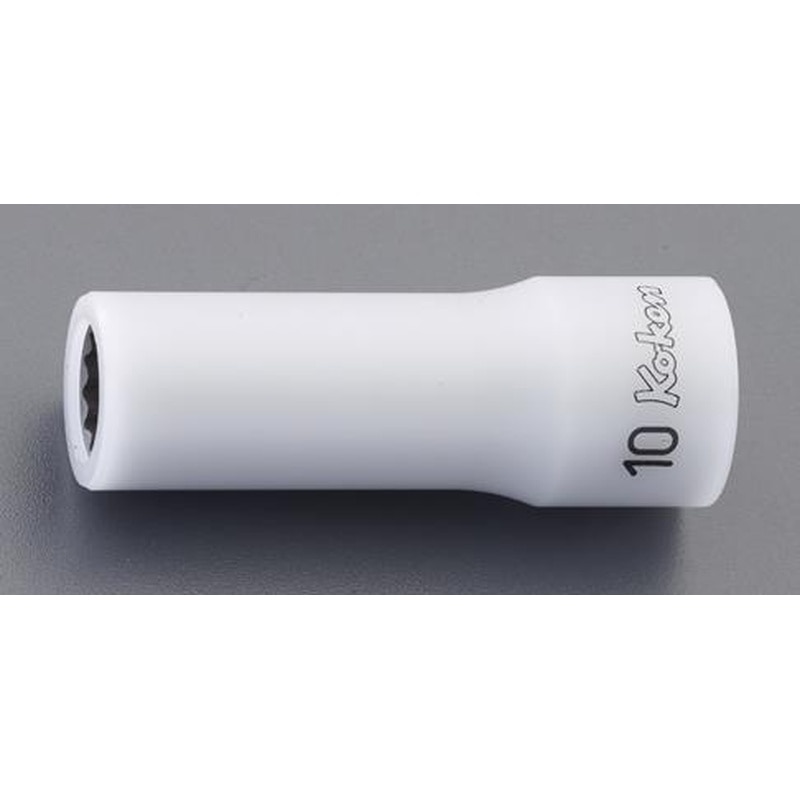 エスコ EA618BJ-108 3/8”DRx8mmディープソケット(プロテクター付) 1個(ご注文単位1個)【直送品】