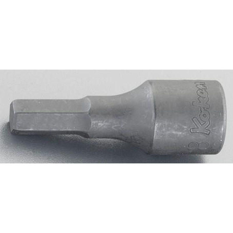 エスコ EA618BZ-203 3/8”DRx3mm/52mm［INHEX]ビットソケット 1個（ご注文単位1個）【直送品】
