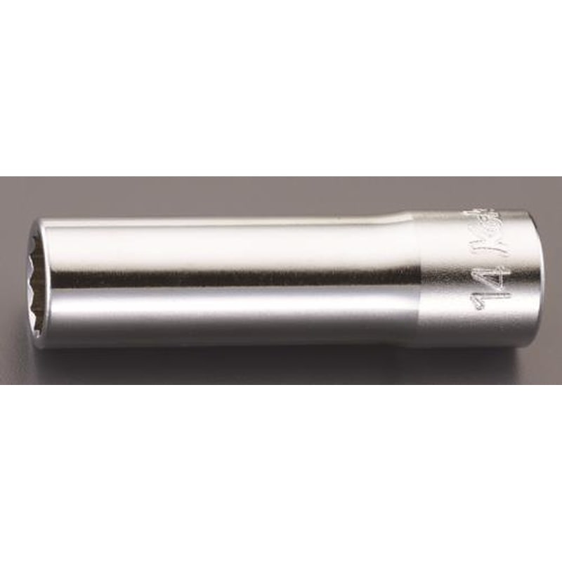 エスコ EA618CF-22 1/2”DRx22mmディープソケット 1個（ご注文単位1個）【直送品】