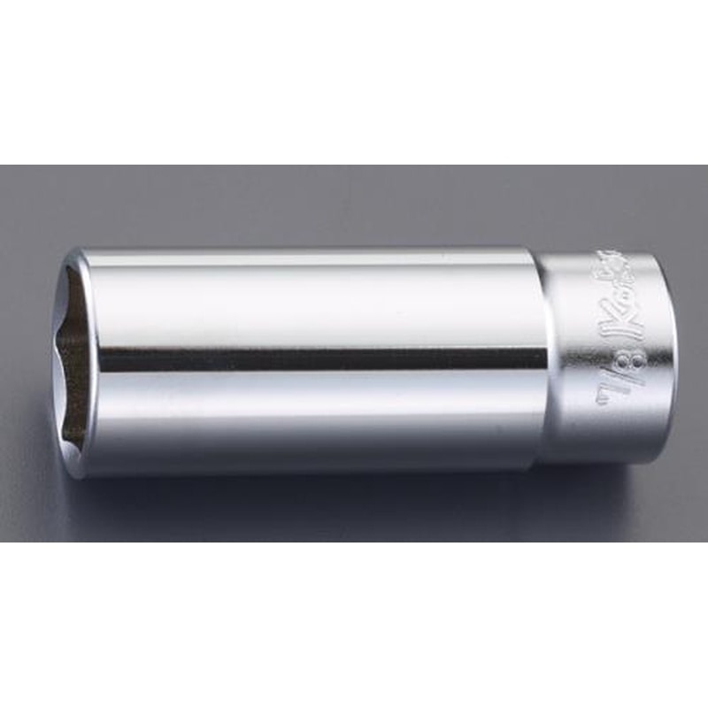 エスコ EA618CP-19 1/2”DRx1・3/16”ディープソケット 1個（ご注文単位1個）【直送品】