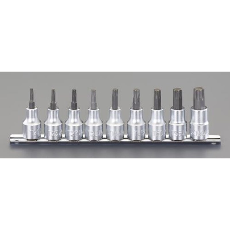 エスコ EA618CW 1/2”DR/T20-T60［TORX]ビットソケット 1個（ご注文単位1個）【直送品】