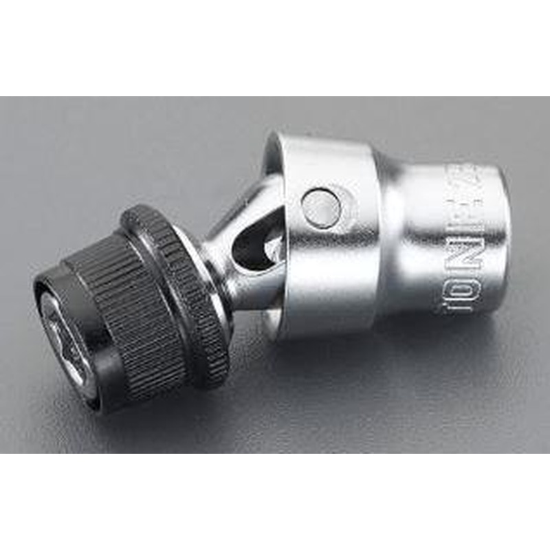 エスコ EA618HB-7 1/4”DRx1/4”HEXビットアダプター(首振り) 1個（ご注文単位1個）【直送品】