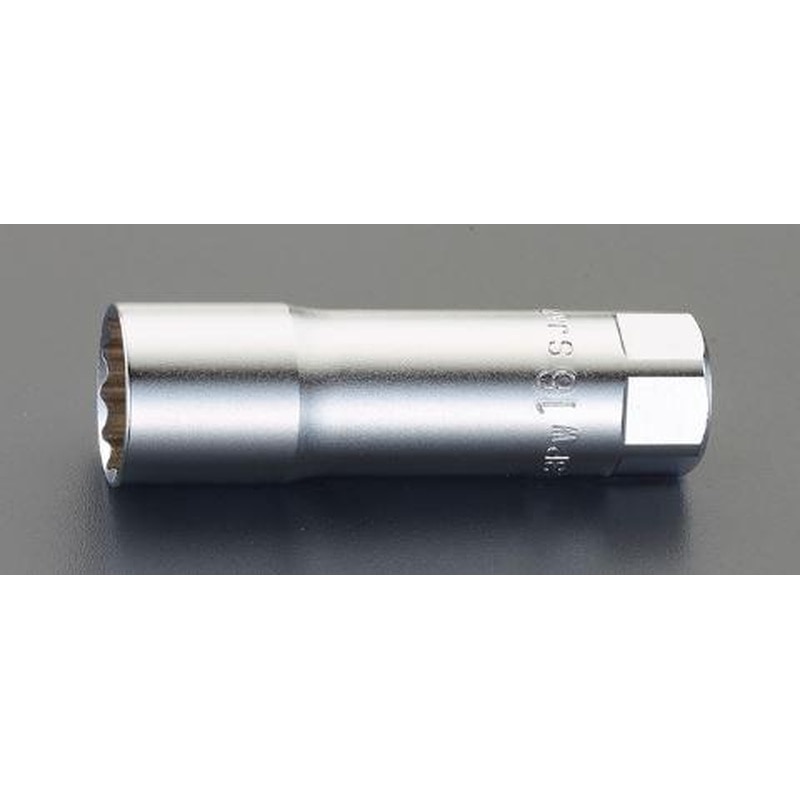 エスコ EA618JM-41 3/8”DR/14㎜［マグネット付]プラグソケット(十二角) 1個（ご注文単位1個）【直送品】