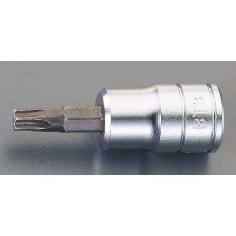 エスコ EA618PS-127 3/8”DR/T27x50mm［TORX]ビットソケット 1個（ご注文単位1個）【直送品】