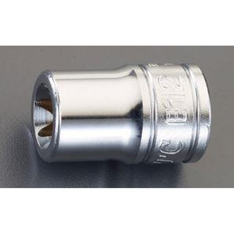 エスコ EA618PS-408 3/8”DR/E8［TORX]ソケット 1個（ご注文単位1個）【直送品】