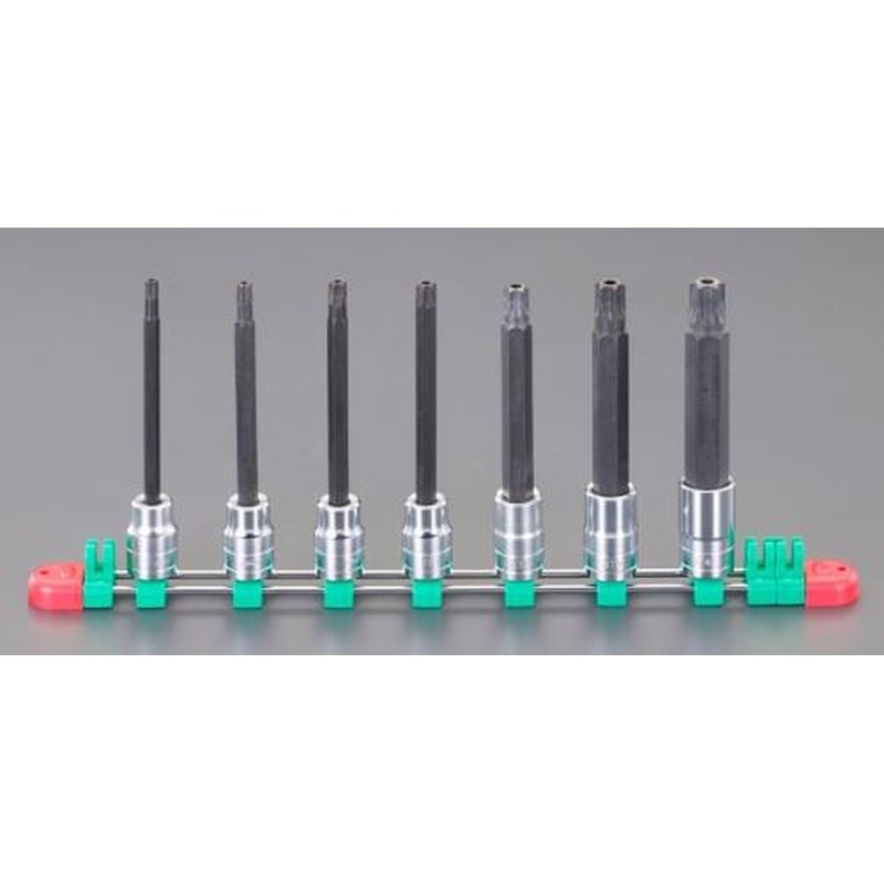 エスコ EA618RS-700 1/2”DR/T30-T70［TORX]ビットソケット(イジリ止) 1個（ご注文単位1個）【直送品】