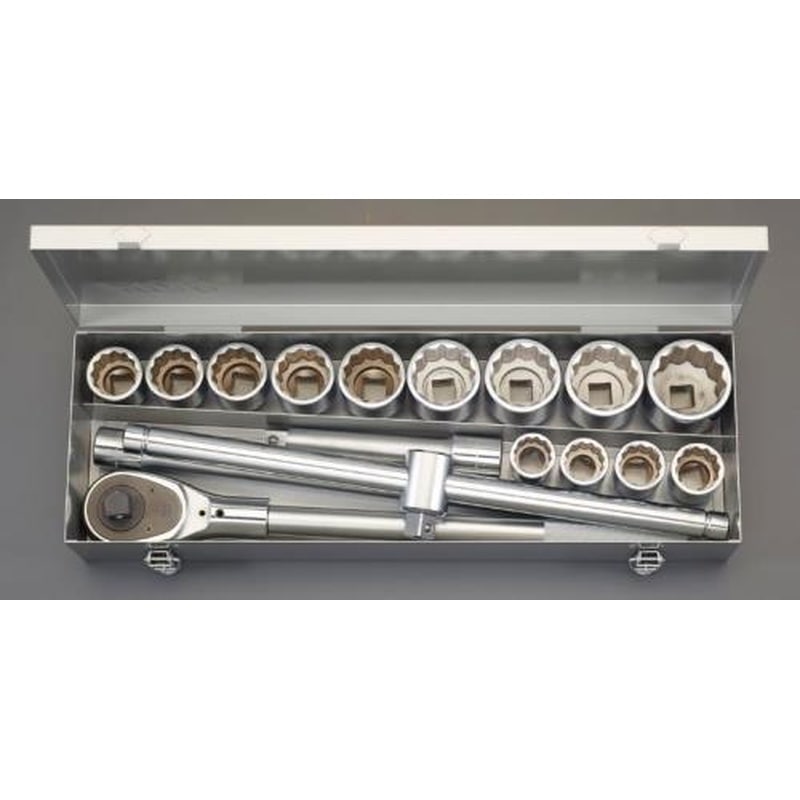 エスコ EA618SD-3 3/4”DRソケットレンチセット 1個（ご注文単位1個）【直送品】