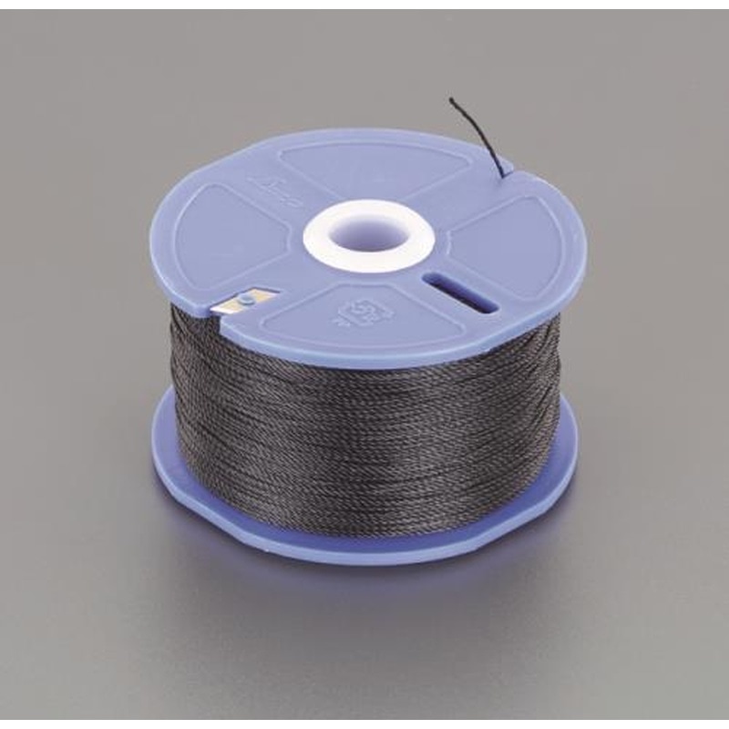 エスコ EA628AS-31 φ0.8mmx270m水糸(ポリエステル/ブラック) 1個(ご注文単位1個)【直送品】