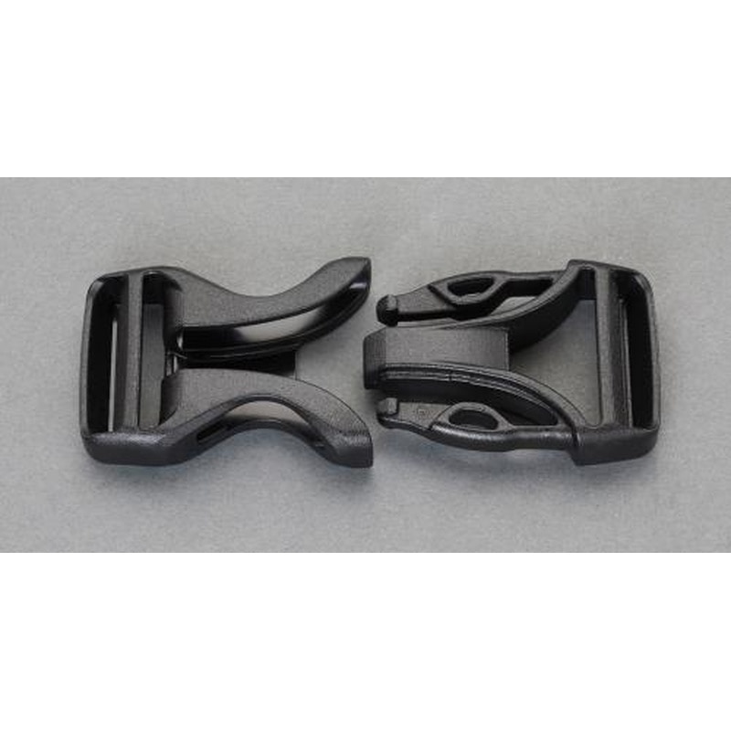 エスコ EA628RB-420 20mmバックル(サイドリリース/プラスチック製) 1個（ご注文単位1個）【直送品】