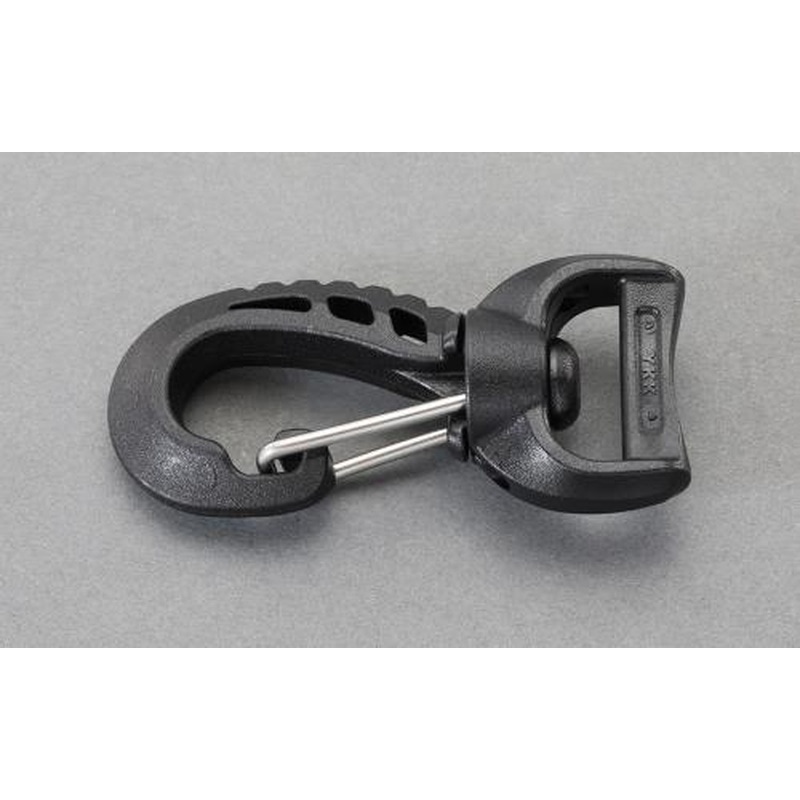 エスコ EA628RG-238 38mmナスカン(プラスチック製) 1個（ご注文単位1個）【直送品】