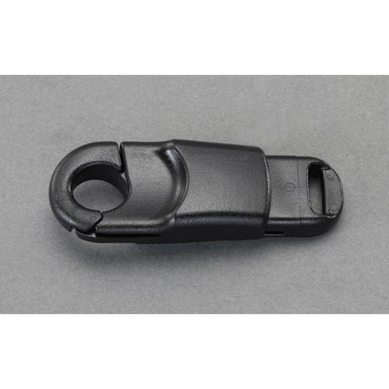 エスコ EA628RG-310 10mmナスカン(スライド式/プラスチック製) 1個（ご注文単位1個）【直送品】
