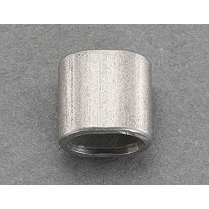 エスコ EA628SD-25 5.0mmワイヤーロープスリーブ(ステンレス/10個) 1個(ご注文単位1個)【直送品】