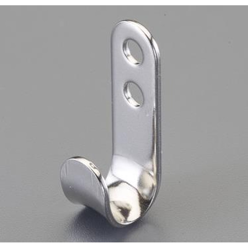 エスコ EA638GA-24 11.4x41.1mmフラットフック(ステンレス製) 1個(ご注文単位1個)【直送品】