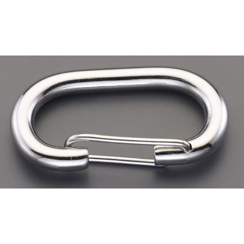 エスコ EA638JG-73 50x20x6mmC型フック(ステンレス製) 1個(ご注文単位1個)【直送品】