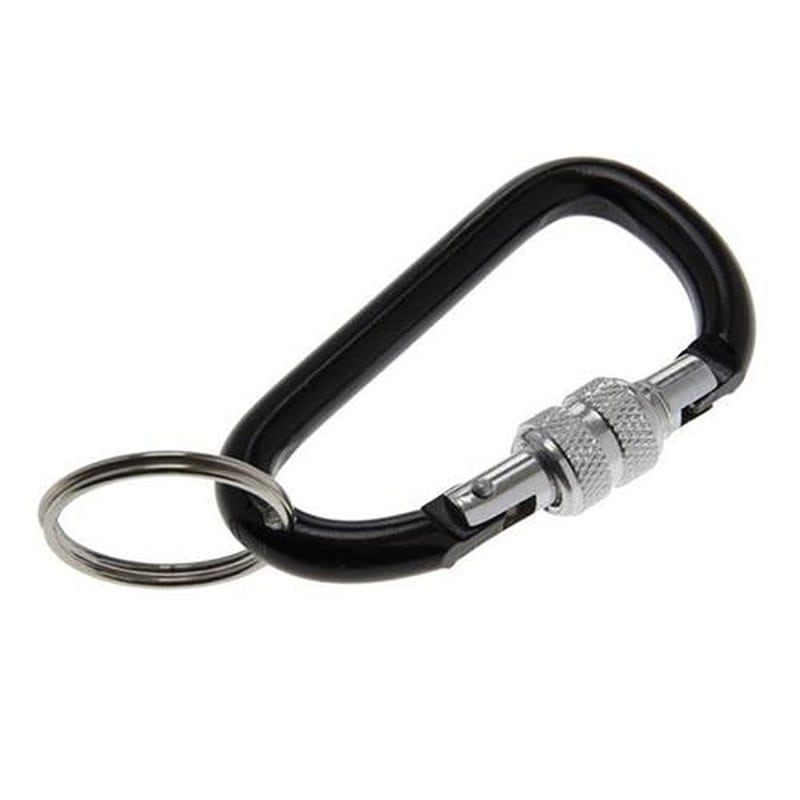 エスコ EA638JG-121 81.3x7.3mmカラビナフック(安全環付) 1個(ご注文単位1個)【直送品】