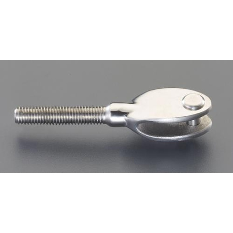 エスコ EA638RT-32 M8x35mm止め金具(左・雄ねじ/ステンレス製) 1個（ご注文単位1個）【直送品】