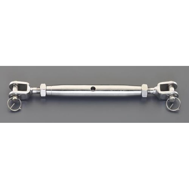 エスコ EA638SF-51 M6ターンバックル(フォーク＆フォーク/ステンレス製) 1個（ご注文単位1個）【直送品】