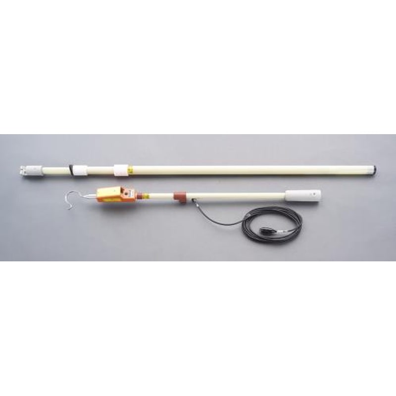 エスコ EA707DN-11 AC6.6KV/DC0.6-7.0KV電車線用高圧検電器 1個（ご注文単位1個）【直送品】