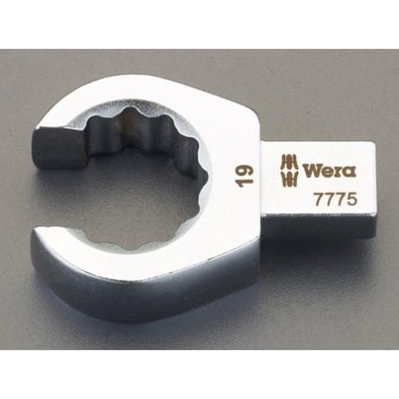 エスコ EA723VF-19 19㎜オープンリングヘッド(9x12㎜ジョイント用) 1個（ご注文単位1個）【直送品】