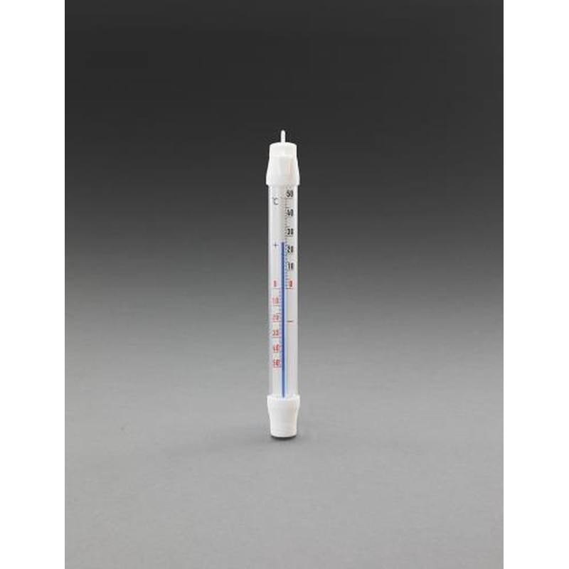 エスコ EA728GJ-11 210x20mm冷蔵庫用温度計 1個（ご注文単位1個）【直送品】