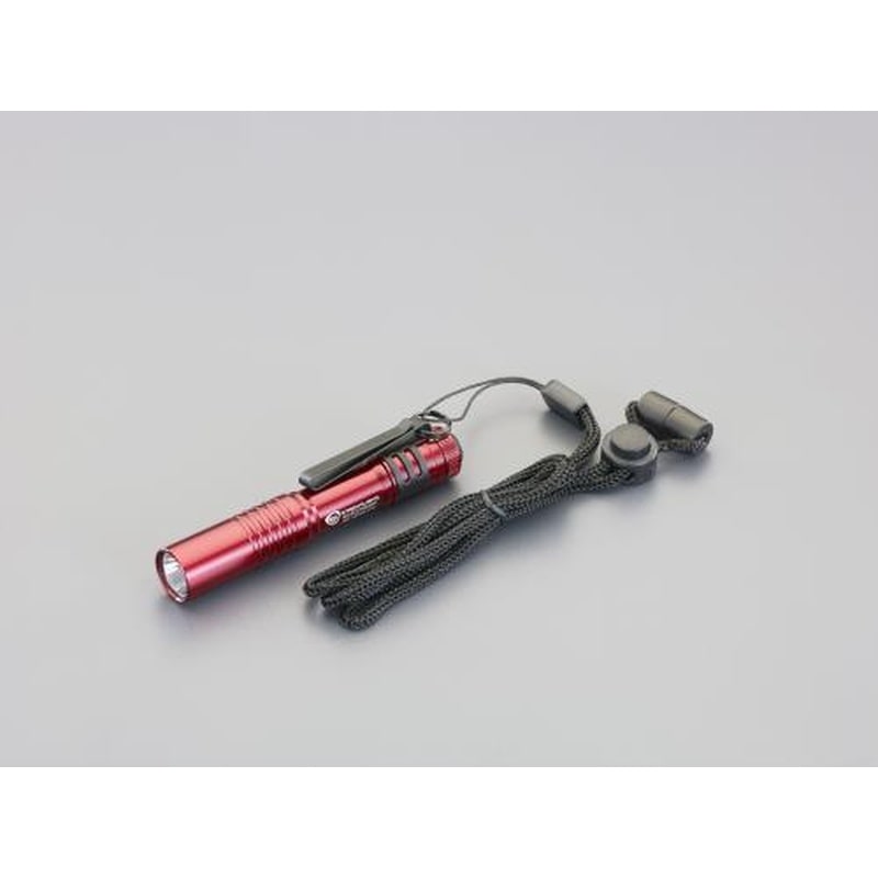 エスコ EA758SG-11[単4x1本]フラッシュライト/LED(赤) 1個（ご注文単位1個）【直送品】