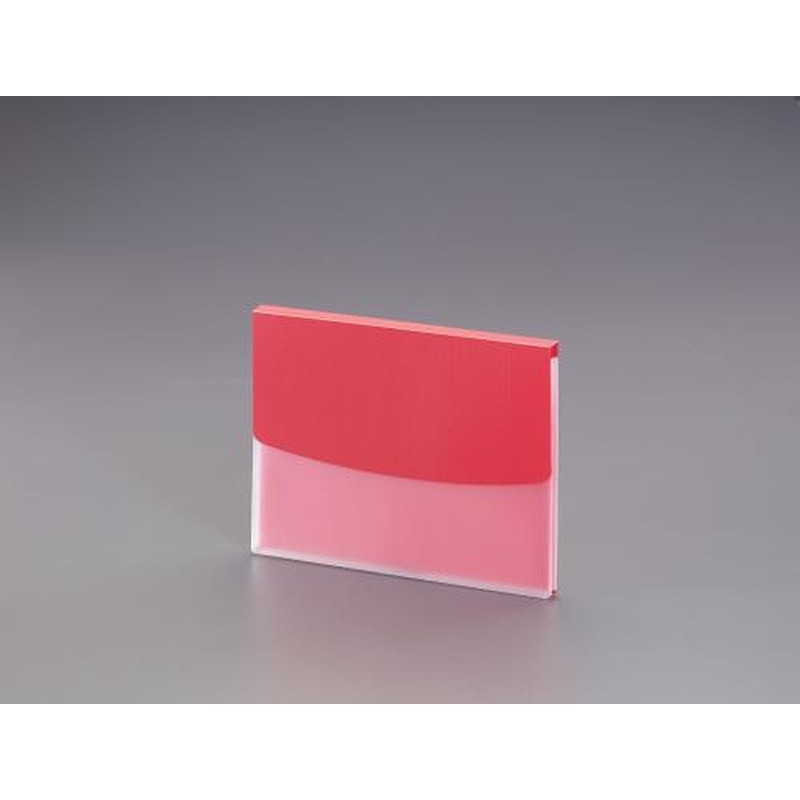 エスコ EA762CF-221 A4/16x313x235mmドキュメントホルダー(レッド) 1個（ご注文単位1個）【直送品】