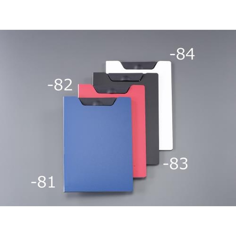 エスコ EA762DA-81 334x238mmクリップファイル(ネイビー) 1個(ご注文単位1個)【直送品】