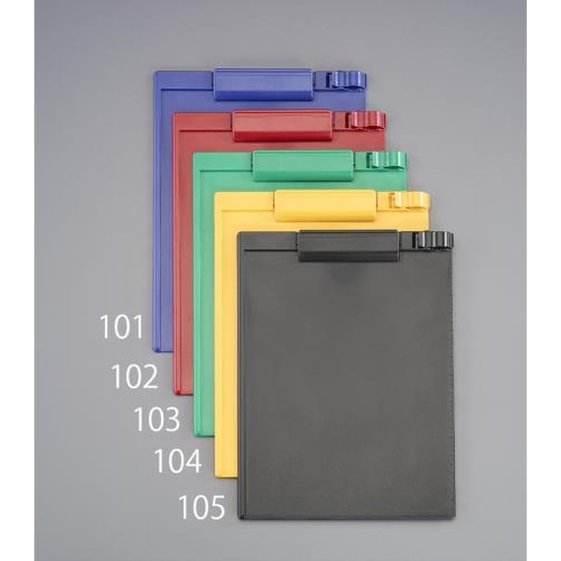 エスコ EA762DA-104 A4/E型クリップボード(イエロー) 1個(ご注文単位1個)【直送品】