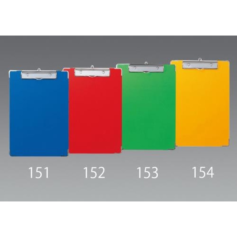 エスコ EA762DA-151 A4/E型クリップボード(ブルー) 1個（ご注文単位1個）【直送品】