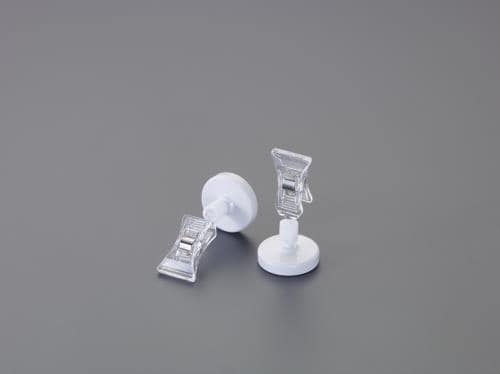 エスコ EA762FG-431 32x 65mm マグネット付クリップ(2個入) 1束 （ご注文単位1束）【直送品】