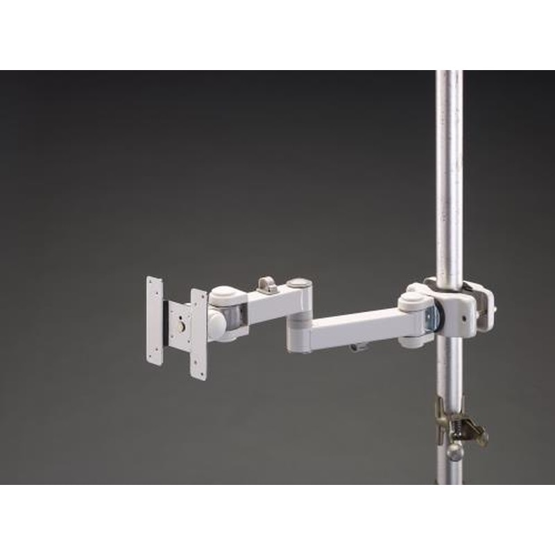 エスコ EA764AG-62 435mmモニターアーム(支柱取付用) 1個（ご注文単位1個）【直送品】