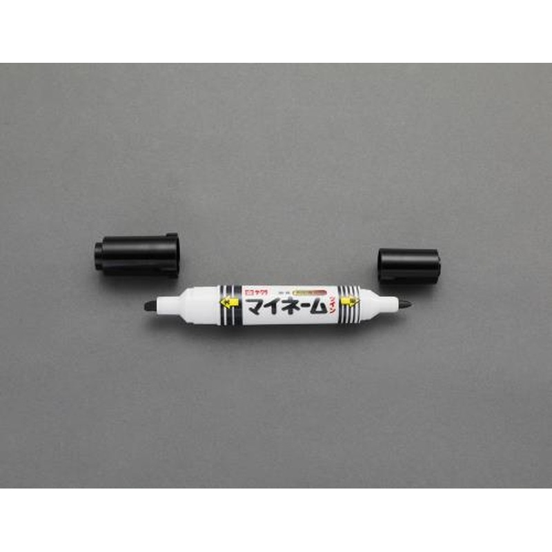 エスコ EA765MV-124[黒/太・細字]油性マーカー 1個（ご注文単位1個）【直送品】