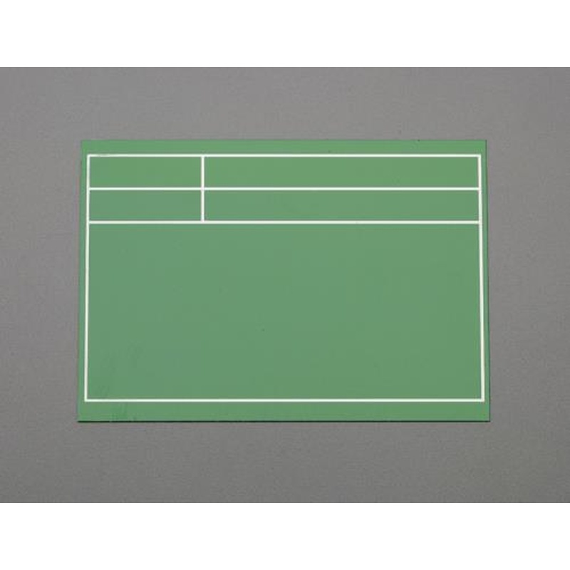 エスコ EA766ZF-108 180x170mmボード(枠のみ)グリーン 1個（ご注文単位1個）【直送品】