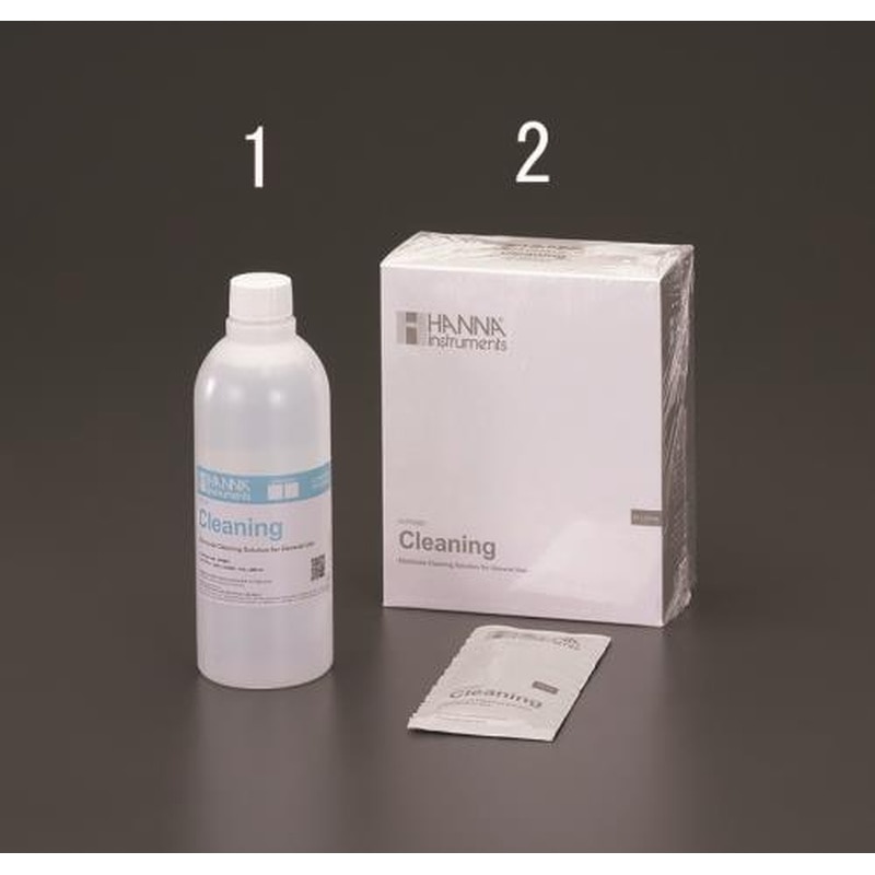 エスコ EA776AZ-2 20mlx25袋電極洗浄液(ペーハー計) 1個（ご注文単位1個）【直送品】