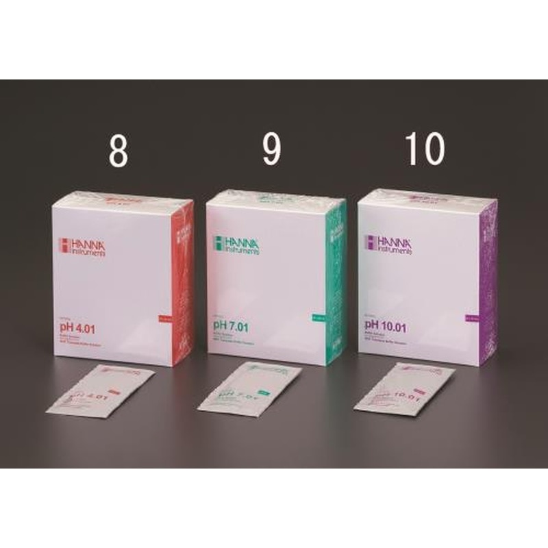 エスコ EA776AZ-9 pH7.01/20mlx25袋ペーハー標準液 1個（ご注文単位1個）【直送品】
