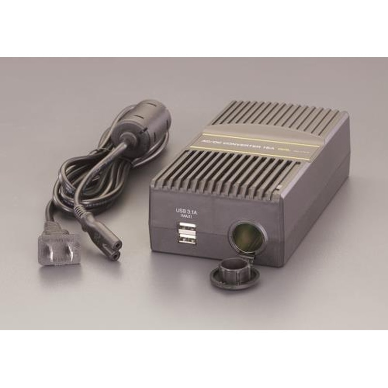 エスコ EA812HB-11 AC100V→DC12V・DC5Vコンバーター 1個（ご注文単位1個）【直送品】