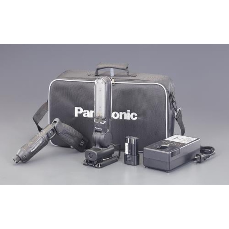 エスコ EA813PE-121[充電式]インパクトドライバー・作業灯セット 1個（ご注文単位1個）【直送品】