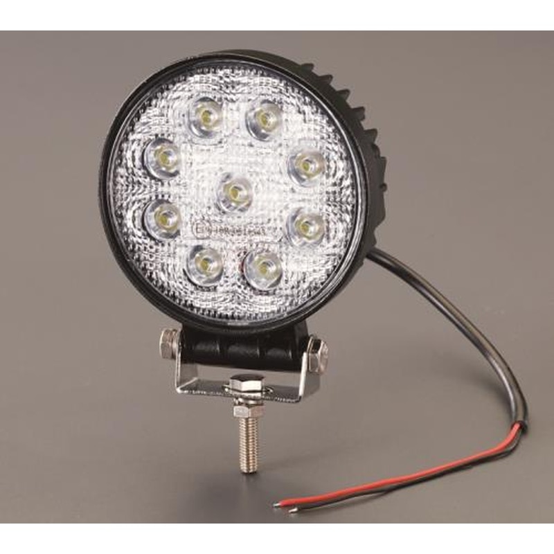 エスコ EA814BA-21 DC10-30V/27W作業灯/LED 1個(ご注文単位1個)【直送品】