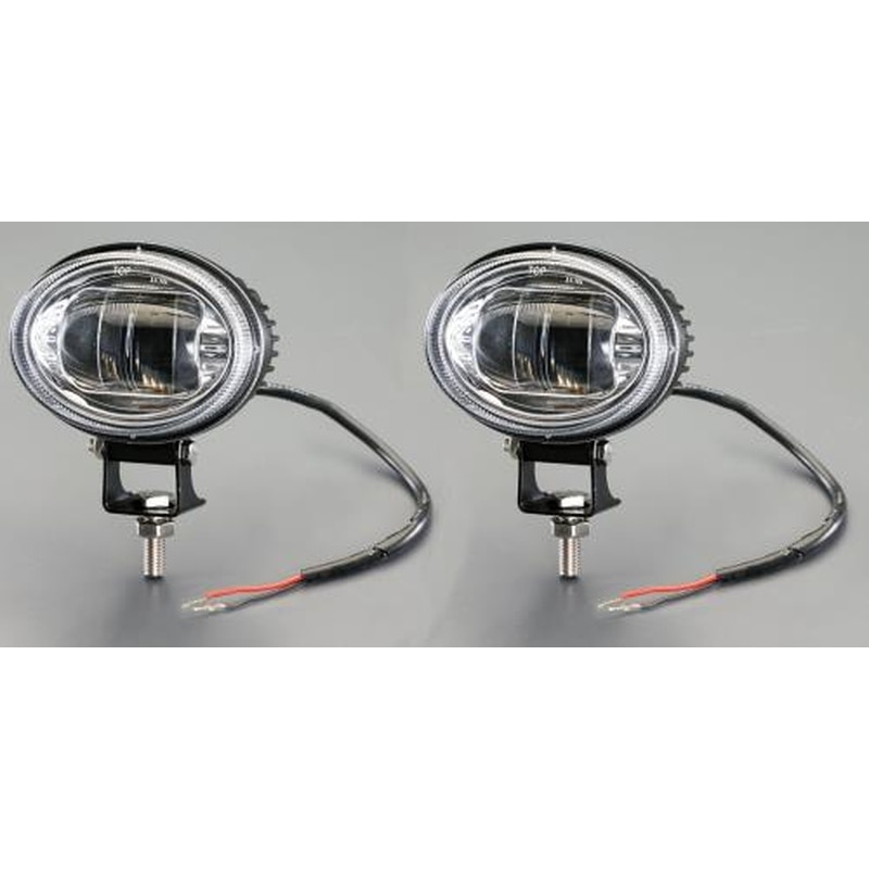 エスコ EA814BA-31 DC10-60V/15W安全警告灯/LED(2個入) 1個(ご注文単位1個)【直送品】