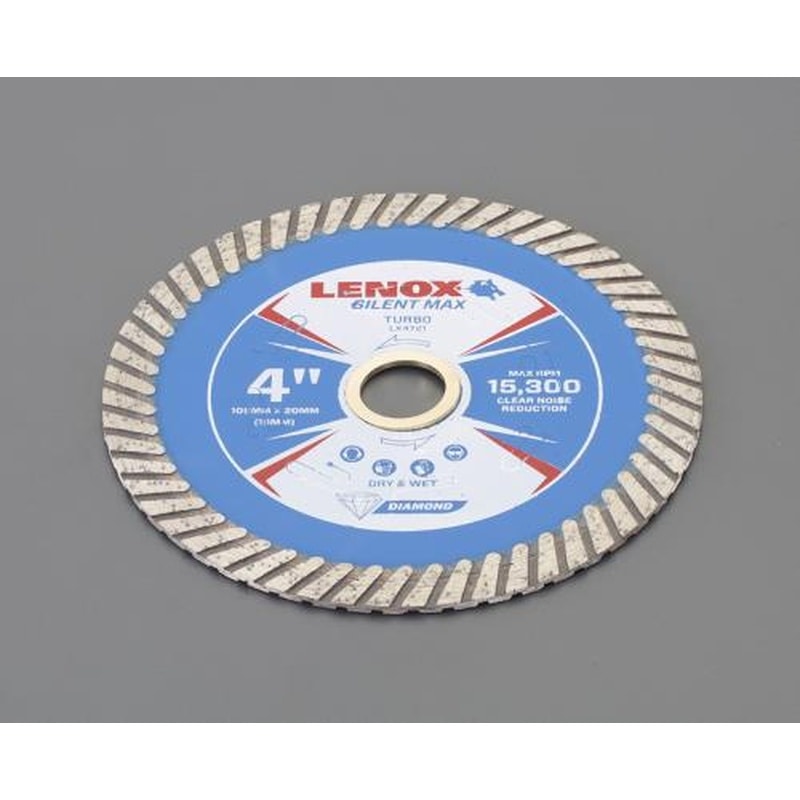 エスコ EA843RT-12 125x2.4x22mmダイヤモンドカッター(静音) 1個（ご注文単位1個）【直送品】