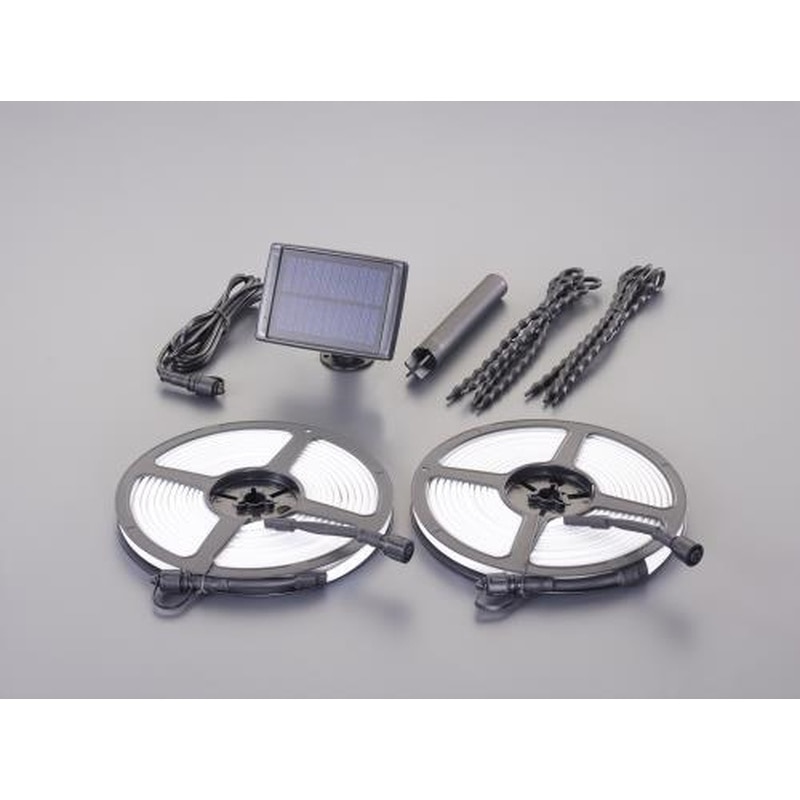 エスコ EA864AR-1 動物警戒用LEDチューブ(ソーラー式) 1個（ご注文単位1個）【直送品】