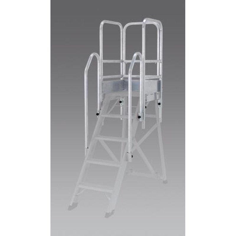 エスコ EA903BD-102[折りたたみ式作業台用]フル手すりセット 1個（ご注文単位1個）【直送品】