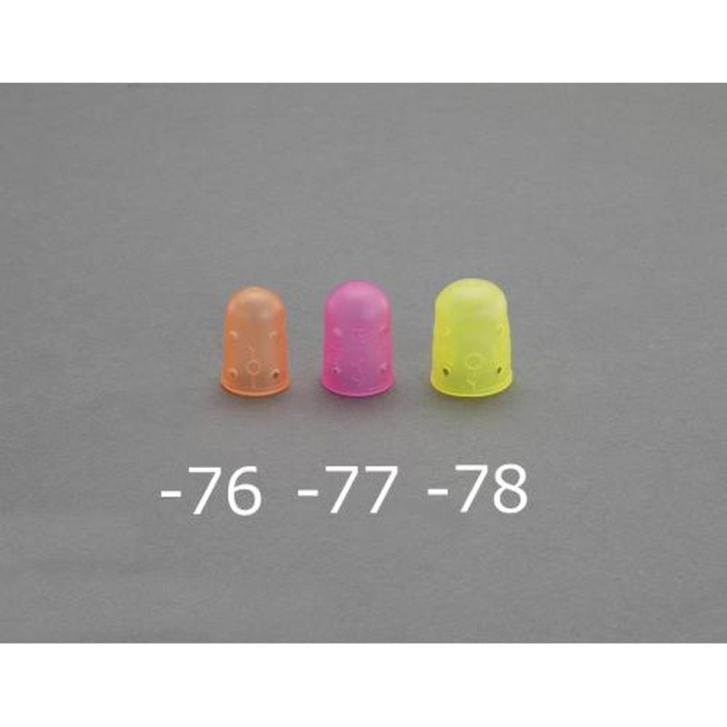 エスコ EA916JK-77 φ16mmゴム製シンブル(ピンク/2個入) 1個（ご注文単位1個）【直送品】