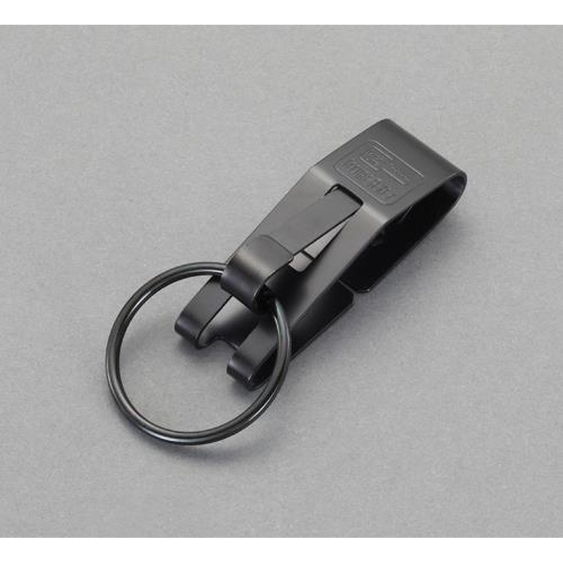 エスコ EA916ZL-66 75mmキーキャリー(ブラック/ステンレス製) 1個（ご注文単位1個）【直送品】